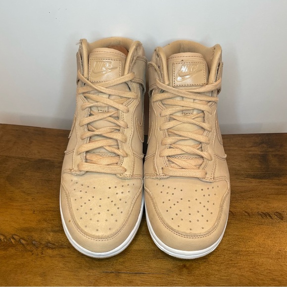 Nike | Dunk High Premium Shoes - Vachetta Tan ; Womens 5 - Picture 3 of 8